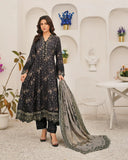 Munira Embroidered Dhanak 3 Piece Suit MSL123