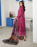 Munira Embroidered Dhanak 3 Piece Suit MSL125