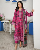 Munira Embroidered Dhanak 3 Piece Suit MSL125