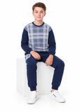 Boys Fleece Sweatshirt and Joggers Tracksuit Set