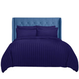 Duvet Covers Set | Satin Striped | Brushed Microfibre