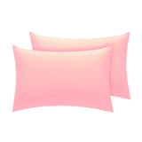 Easy-Care Non-Iron Percale Green Pillow Cases | Divine Textiles (Pair of 2)