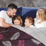 Sweet Dream Aubergine Duvet Cover Set - 100% Cotton for a Stylish Bed