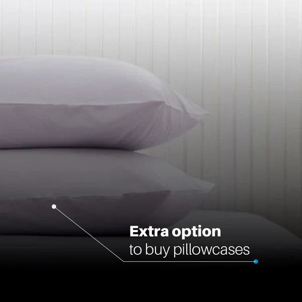 400 Thread Count 30cm Fitted Sheet - 100% Egyptian Cotton, White