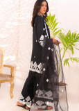Inayas Embroidered  Linen 3 Piece Suit I-103