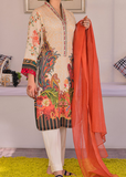 Rafia Digital Printed Embroidered Lawn 3 Piece Suit DC3-53
