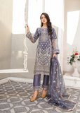 Lush Embroidered Organza 3 Piece Suit L112