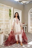Lush Embroidered Organza 3 Piece Suit L110