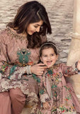 Simrans Kids Digital Print Frock Outfit with Embroidered Trousers - S11K