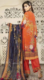 Mohagni Embroided Linen 3 Piece Suits LSA-20-10