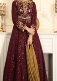 Rafia Embroidered Chiffon 3 Piece Suit N-2160